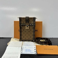 LV Trunk Vertical鏈條盒子手機包 11*17.5*3.5 全新閒置配件盒子塵袋購證