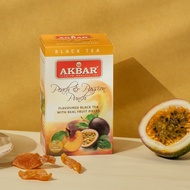 Akbar Fruit Fusion Peach & Passion Premium Ceylon Tea (20 Teabags)