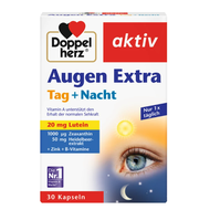 Ready Stock EXP 2027 Germany Doppelherz Doppel herz Aktiv Augen Extra Tag+Nacht Eye Day Night Vit A 
