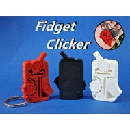 3D Print 3 in 1 Fidget Clicker Fidget Clicker Fidget Toy Adhd Toys