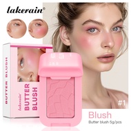 [Blush] lakerain Yellow Blush Color Holding Coloring Matte Blush Pink Vitality Girl Service Rouge Bl