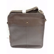 RAV DESIGN, Mens Sling Bag/ Genuine Leather, Briwn colour, YRC204 - G1 , YRC204 - G1