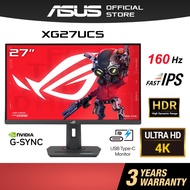 ASUS XG27UCS 27" ROG Strix Gaming Monitor 4K UHD 160Hz G-Sync Compatible Fast IPS HDR Type C