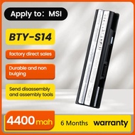 BTY-S14 batteries for MSI GE70 GE60 CR41 CX61 CR70 BTY-S15 CR650 CX650 FR400 FR600 FR610 FR620 FR700