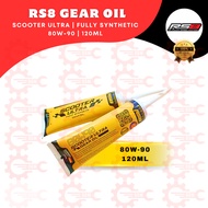 RS8 Scooter Ultra Gear Oil 80W-90 (120ML) – Fully Synthetic