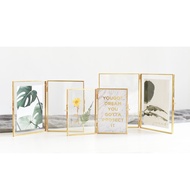 A4 Photo Frame 4 * 6 5 * 7 6 * 8 3.5 * 5 8 * 10 6 Inch 7 Brass Gold IPH11K3