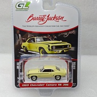 Green Light 1: 64 Barrett-Jackson Series#15 - 1969 Camaro Camaro SS 396 Alloy Car Model Gift 37320-C