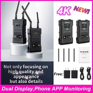 4K Wireless Transmission System HDMI Extender Video Transmitter and Receiver 300m Support Battery