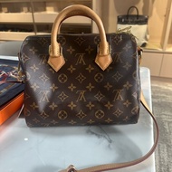 LOUIS VUITTON Speedy 25  老花 单肩手提包