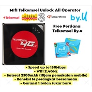 Mifi Modem Wifi 4G UNLOCK All Operator perdana Telkomsel By.u