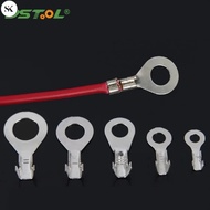 SK O-Type 3.2/4.2/5.2/6.2/8.2 Splice Cold Pressed Car Speaker Male Terminal Tin Plating Cosse Electr