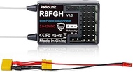 Radiolink R8FGH 2.4Ghz 8 Channels Gyro Receiver with Voltage Telemetry up to 14s/58.8V, 3ms Latency,