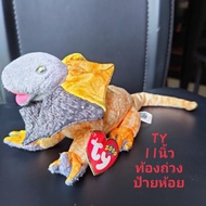 Doll Lizard Ty Beanie Baby Slayer Vintage DOB September 26th 2000 11 Inches Hanging Tag Weighted Bel