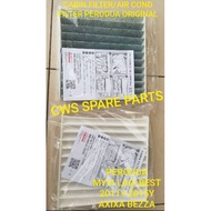 ORIGINAL CABIN FILTER/AIR COND FILTER PERODUA MYVI LB AXIA BEZZA 999-40014-70001 70000
