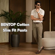 BENTOP Cotton Slim Fit Pants