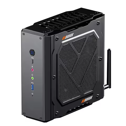Desktop Gaming PC High-End Mini PC with Dedicated Graphics, Intel Core i7-7940HX and AMD Radeon RX 7