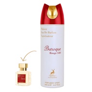 Spray body BAROQUE ROUGE 540 Edp - 200ml Alhambra (BACARAT Rouge 540 🌟 hot sale new arrival ready st