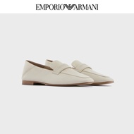 EMPORIO ARMANI/ARMANI Classic LOGO Leather Loafers Ladies