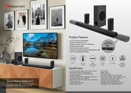 Nakamichi推出最新款家庭影院系列 Sound Station Saturn 4.1Soundbar