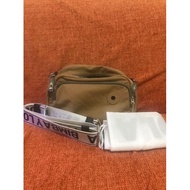 Bimba Y Lola Medium Nylon Crossbody Bag Tan - Preloved Original BYL