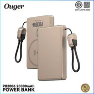 แบตสำรองงาน Ouger PB2006 พาวเวอร์แบงค์ PD 30W  Wireless Charger ความจุ 20000mAh  มี มอก. 3C รองรับ