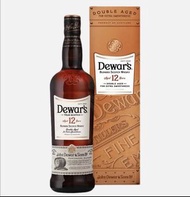 Dewar's 12 Years Blended Scotch Whisky 700ml 帝王12年調和威士忌(禮盒)！粉嶺華明商場G19號地舖！亦可順豐到付