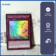 [FS Yugioh] Harpie'S Feather Storm Genuine Yugioh Card