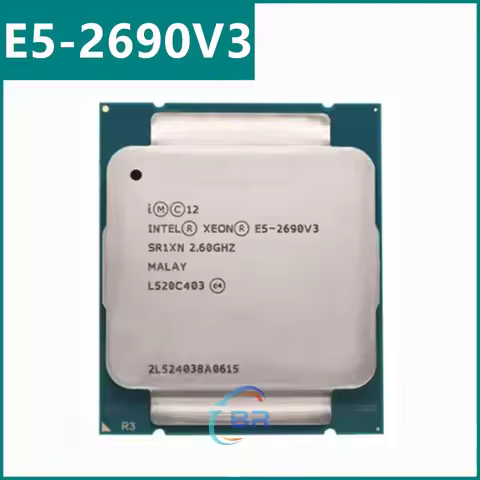 E5 2690 V3 E5 2690V3 SR1XN 2.6Ghz 12 Core 30MB Socket LGA 2011-3 Xeon CPU E5-2690V3