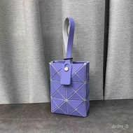 handphone sling bag Sanzhai Six-Grid Rhombus Frosted Mini Shoulder Tote2022Spring and Summer LimitminiMobile Phone Bag H