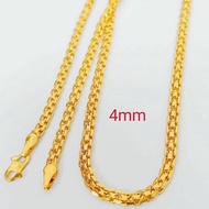 Neck Chain 60cm Exactly 916 Gold Bangkok Cop 916