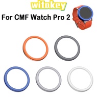 WITAKEY  Cover Ring, Frame Metal Watch Bezel,  Smart Watch Accessories Shell Protective Screen Prote