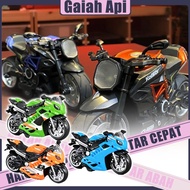 Motorcycle Model H2R Ninja Kawasaki Race Sport Motorbike Toy Model