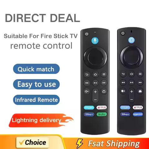 ABS Remote Control Television LCD TV L5B83G For Fire TV Stick Lite BT Voice Remote Control Third Gen