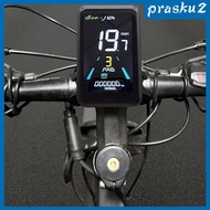 [Prasku2] Electric Bicycle Display Meter Easy to Install Spare Parts Professional Direct Replaces Eb
