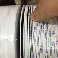 Hand Tearable 1mm Double-Sided Tape White Ultra-Narrow 1mm Ultra-Fine Tape Strong Sticky Screen Adhe