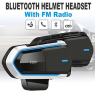 【NEW】 B35 Motorcycle Helmet Headset Wireless Bluetooth Headset With Fm Waterproof Handsfree Call Kit Stereo Music Player Kit