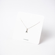 LOST IN BALI - Initial Necklace - 925 Sterling Silver - Silver Chain Necklace - Silver Chain Necklac