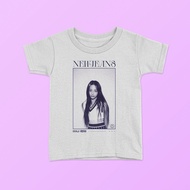 NEWJEANS NWJNS MINJI KPOP KOREAN GIRLBAND CHILDREN'S T-SHIRT | TSHIRT DISTRO BABY KIDS TEE WHITE BAB