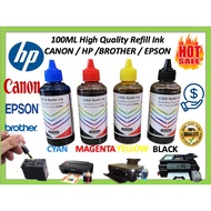 Universal Refill Ink For HP Deskjet 21/22/60/61/680/678/704/703/46/27/28/702/56/57/62/63/64/65 Inkje