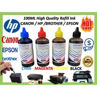 Universal Refill Ink For HP Deskjet 21/22/60/61/680/678/704/703/46/27/28/702/56/57/62/63/64/65 Inkjet Printer Catridge