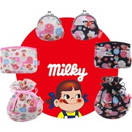 Fujiya Peko-chan 3 Japanese patterns! Cute coin case, accessory case, pouch! Directly shipped from Japan!