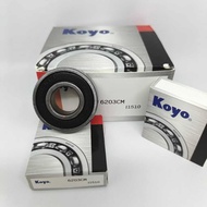 (10pcs) BEARING 6203 RS KOYO - MOTORCYCLE WHEEL KLAHAR BALL BEARING 6203 RS KOYO