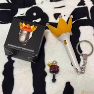 G-Dragon Crown Lamp Support club - 4th Gen Luminous Keychain Pendant
