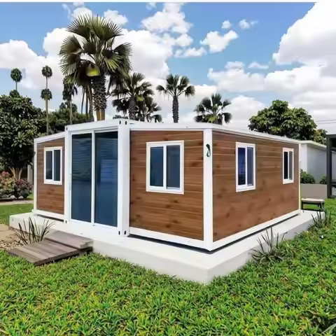 40ft Prefab Container House 20ft Expandable Container Home Studio with Bathroom 40 Feet Container Ho