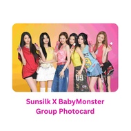 [GWP - NOT FOR SALE] Sunsilk X BabyMonster Group Photocard