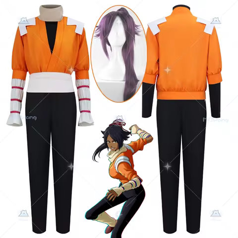 Anime Yoruichi Shihōin Cosplay Costume Wig Bleac Shihoin Yoruichi Outfit Yoruichi Role Play For Hall