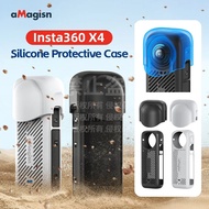 For Insta360 X4 Silicone Case Camera Accessories Shadowstone X4 Protective Accessories For Insta360 X4 Body Lens Silicone Case ry