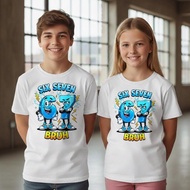 Children's T-Shirt Mim Pattern Brainrot 67 Six Seven Italian Style Shirt Game Shirts