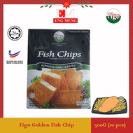 Figo Golden Fish Chip 500G  Figo 金黄鱼肉片 500G Figo Kepingan Ikan Goreng 500G (10 Pieces)