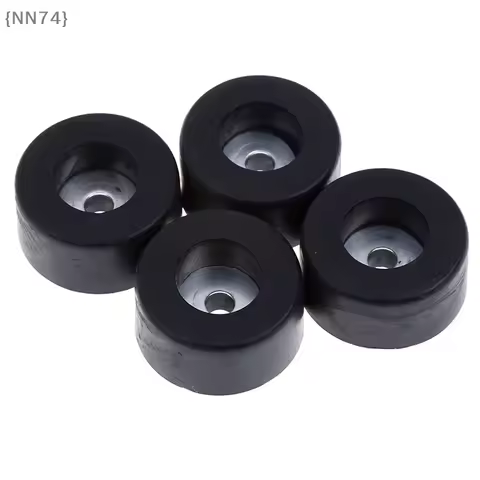 Heavy-Duty Vibration Dampening Feet - 38x19mm Rubber Pads for Speaker, Cabinet, Amp & Equipment, Set